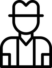 Traveller Vector Icon Design Illustration