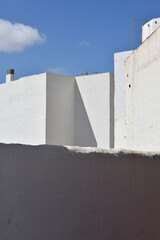 Scenic view of alley in Agüimes de Gran Canaria