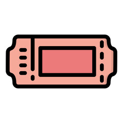 Fototapeta premium ticket