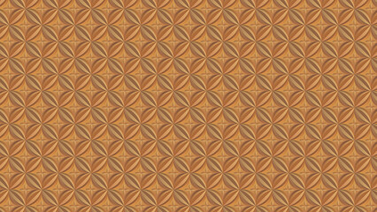 黄土色の幾何学模様　yellow ocher　16：9　Geometrical Pattern