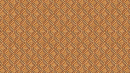 黄土色の幾何学模様　yellow ocher　16：9　Geometrical Pattern
