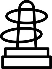 Ring Vector Icon Design Illustration