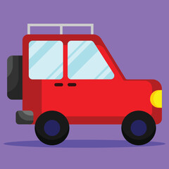 Jeep icon. Subtable to place on Transportation, car, etc.