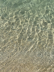 Abstract clean and blue sea water