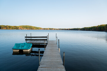 pier on the lake