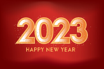 happy new year 2023 glitter