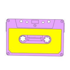 Fototapeta premium Fashion illustration art. Stylish retro object