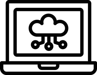 Cloud Vector Icon Design Illustration