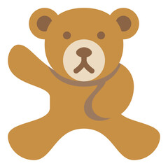 Obraz premium doll flat icon