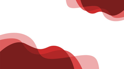 abstract red wavy liquid background