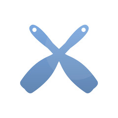 cooking spatula icon, vector illustration