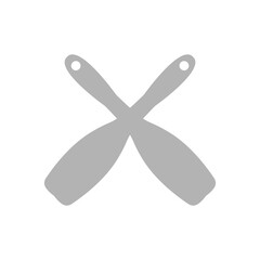 cooking spatula icon, vector illustration