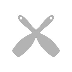 cooking spatula icon, vector illustration