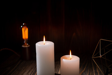 雰囲気のある蝋燭