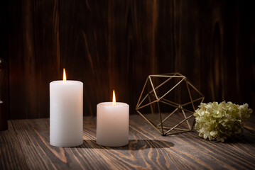 雰囲気のある蝋燭