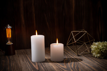 雰囲気のある蝋燭