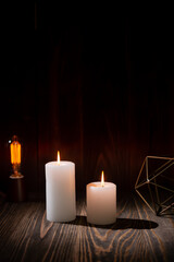 雰囲気のあるローソク