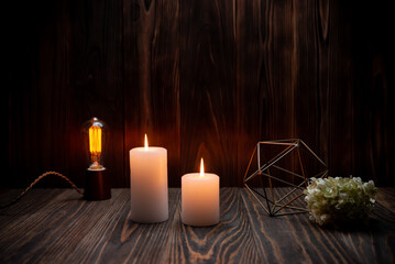 雰囲気のあるローソク