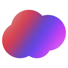 Obraz premium The Gradient Blank and Memo