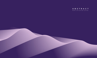 Abstract Purple wave background
