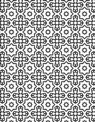 Fototapeta premium KDP Geometric pattern coloring pages for your coloring book