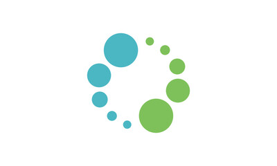 Abstract Wellness Logo. Usable for Nature, Cosmetics, Healthcare and Beauty Logos. Flat Vector Logo Design Template