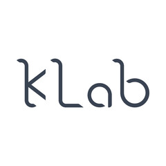 Klab logo vector design illustration