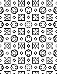 Black and white geometric pattern Pages for your coloring book