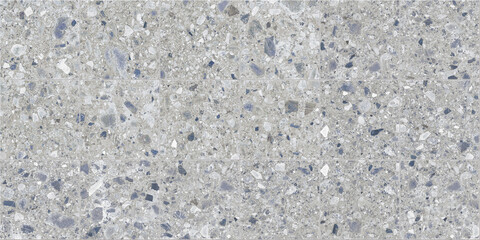 Porcelain stoneware gray tile seamless texture map, 3d graphic - 552373594