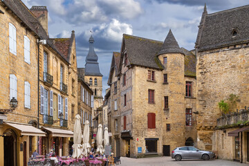Fototapeta premium Square in Sarlat-la-Caneda, France