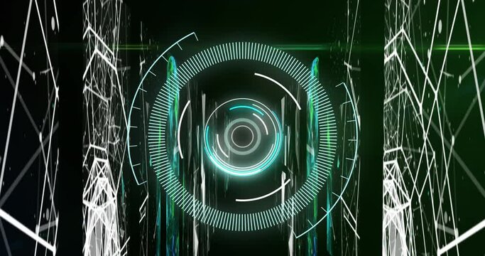 Animation of scope scanning and data processing over computer servers