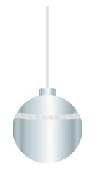 PNG. Christmas ball isolated on transparent background. PNG design for Christmas.