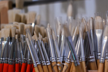 set of brushes