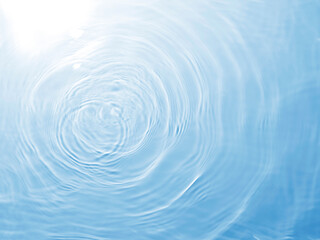 water surface with ripples 波紋のある水面 © greenyork