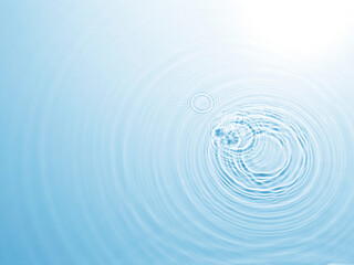 water surface with ripples
波紋のある水面