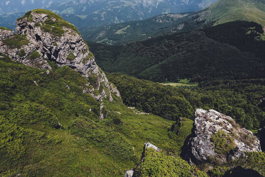 Babin Zub Mountain Peak in Stara Planina