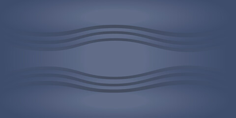 Blue wavy lines elements with fluid gradient. Dynamic shapes composition. Eps10 vector