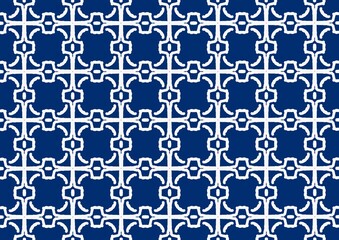 Fototapeta na wymiar Geometric fabric pattern seamless design. seamless pattern. Seamless wallpaper. Design for presentation, artwork, fabric, curtain, background, carpet, wallpaper.
