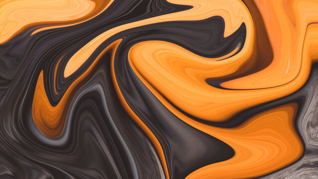 orange and black pattern