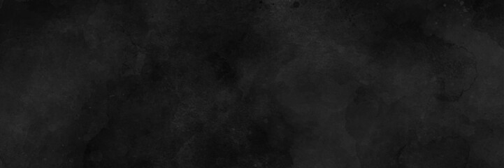 Elegant very black background with faint sponged grunge texture in an old vintage design, dark charcoal gray color center in backdrop