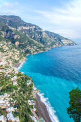Positano village, by Amalfi Coast, Italy