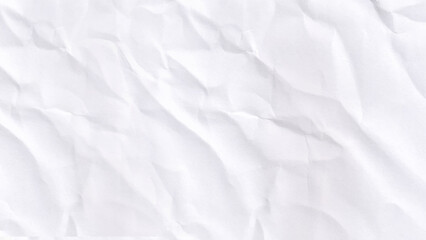 Crumpled sheet of white paper abstract background.. white crumpled paper background texture