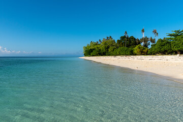Beautiful tropical Sibuan island in Semporna Sabah Malaysia