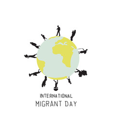 International Day of Migrants is celebrated every year on 18 December.
