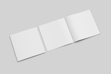 SQUARE BROCHURE  MOCKUP