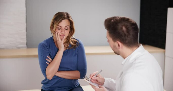 Female Patient With Headache