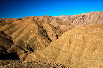 The Atlas Mountains near the Todra Gorge, Morocco.
