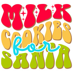 Milk Cookies for Santa