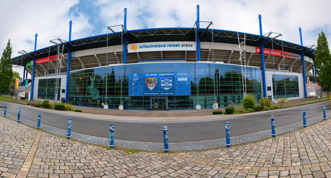 MSV arena - official playgrounds of FC Duisburg, Germany