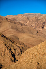 The Atlas Mountains near the Todra Gorge, Morocco.